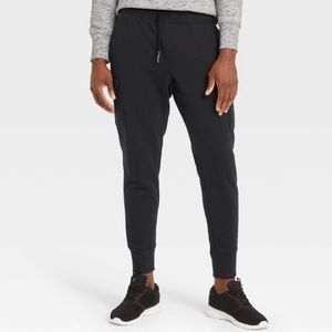 All In Motion Mens Cotton Fleece Cargo Joggers